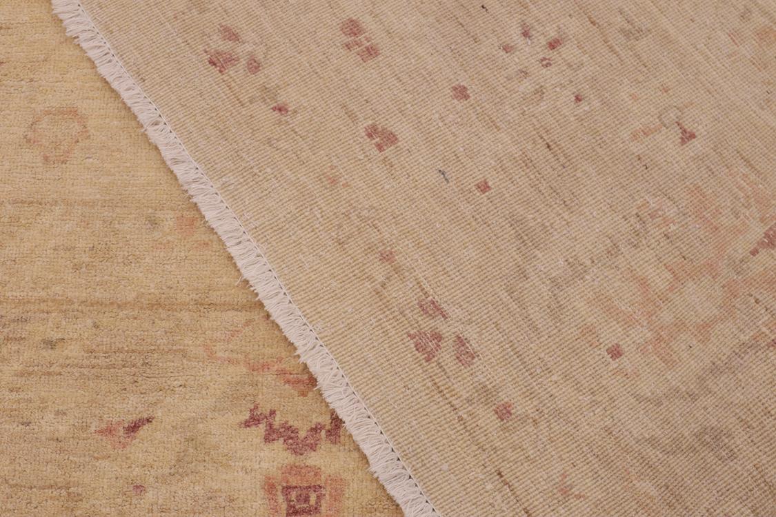 handmade Traditional Kafkaz Beige Tan Hand Knotted RECTANGLE 100% WOOL area rug 9 x 12