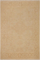 handmade Traditional Kafkaz Lt. Green Brown Hand Knotted RECTANGLE 100% WOOL area rug 9X12