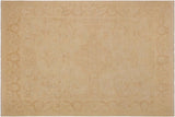 Classic Ziegler Kristle Green/Brown Hand-Knotted Wool Rug - 9'2'' x 12'4''
