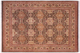 handmade Transitional Mahal Red Blue Hand Knotted RECTANGLE 100% WOOL area rug 9 x 12