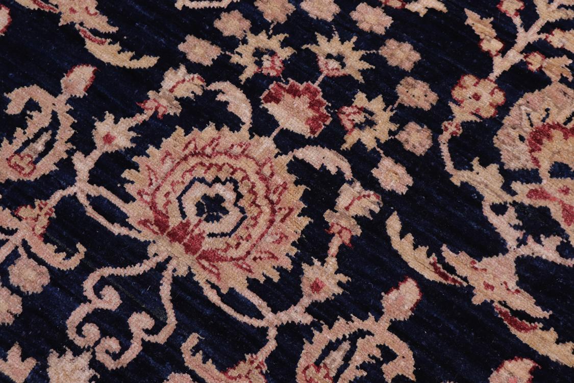 handmade Traditional Kafkaz Blue Red Hand Knotted SQUARE 100% WOOL area rug 8 x 8