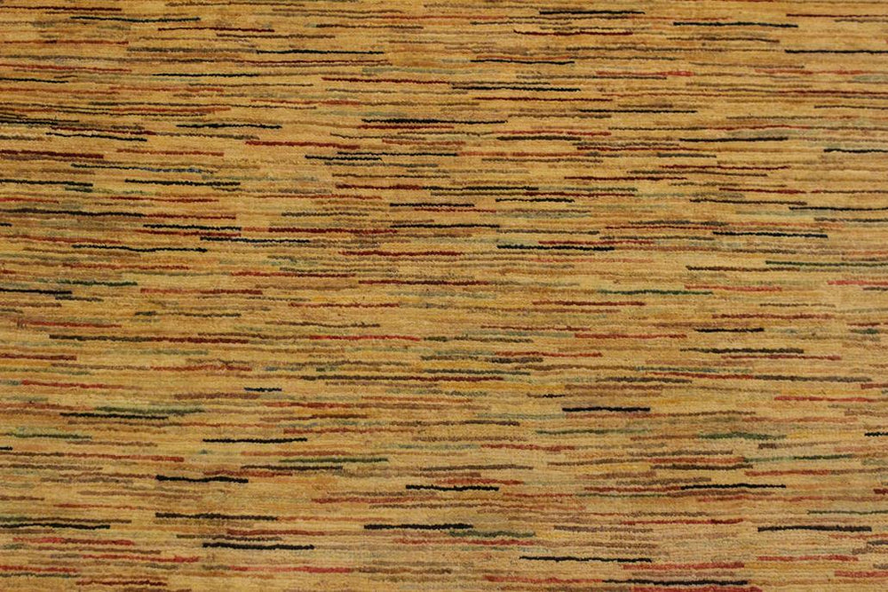 handmade Modern Gabbeh Beige Rust Hand Knotted RECTANGLE 100% WOOL area rug 4 X6