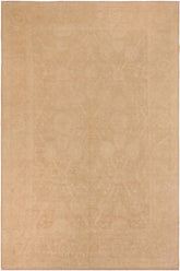 handmade Transitional Kafkaz Brown Tan Hand Knotted RECTANGLE 100% WOOL area rug 10X14