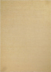 handmade Modern Kafkaz Lt. Tan Tan Hand Knotted RECTANGLE 100% WOOL area rug 10X14