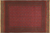 handmade Geometric Soumakh Red Blue Hand Knotted RECTANGLE 100% WOOL area rug 7x9