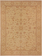 handmade Traditional Antique Tan Tan Hand Knotted RECTANGLE 100% WOOL area rug 10x14