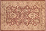 Classic Ziegler Ivey Brown/Tan Hand-Knotted Wool Rug - 8'1'' x 10'0''