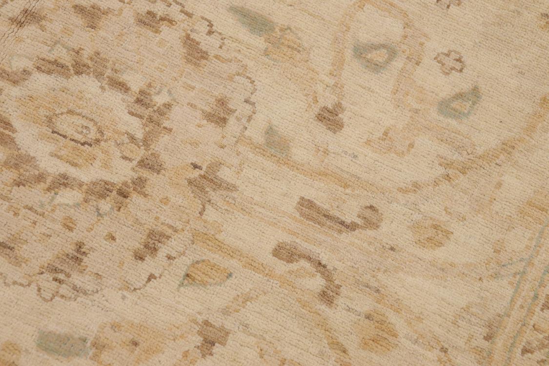 handmade Traditional Kafkaz Beige Brown Hand Knotted RECTANGLE 100% WOOL area rug 9 x 12