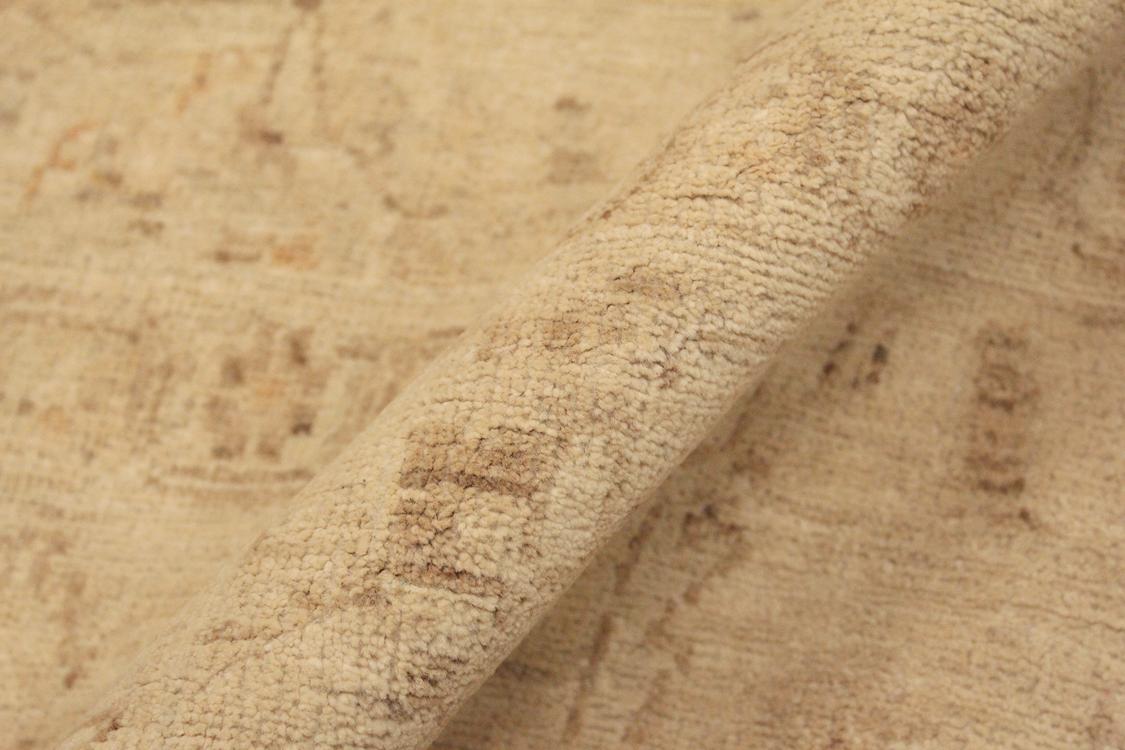 handmade Traditional Kafkaz Beige Brown Hand Knotted RECTANGLE 100% WOOL area rug 9 x 12