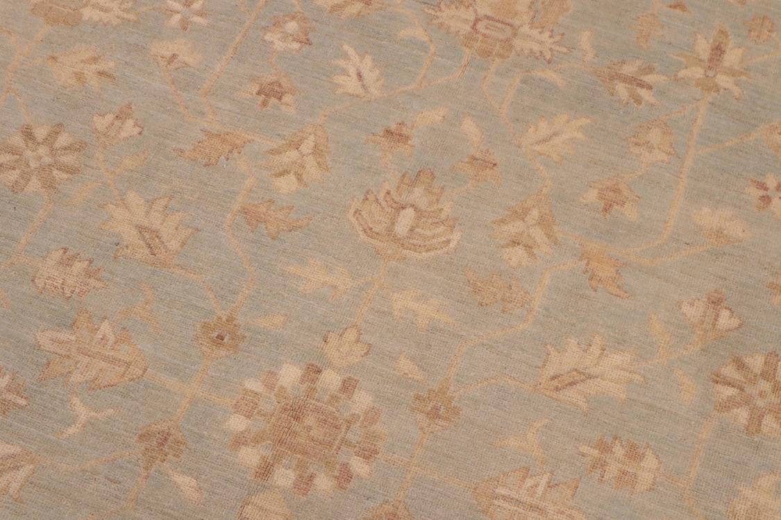 handmade Traditional Kafkaz Lt. Blue Lt. Brown Hand Knotted RECTANGLE 100% WOOL area rug 9 x 11