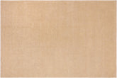handmade Modern Kafkaz Tan Brown Hand Knotted RECTANGLE 100% WOOL area rug 10' x 14'