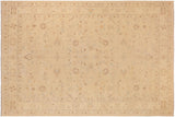 Oriental Ziegler Ji Tan/Brown Hand-Knotted Wool Rug - 10'1'' x 14'2''