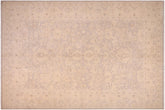handmade Traditional Kafkaz Lt. Gray Lt. Tan Hand Knotted RECTANGLE 100% WOOL area rug 10x14