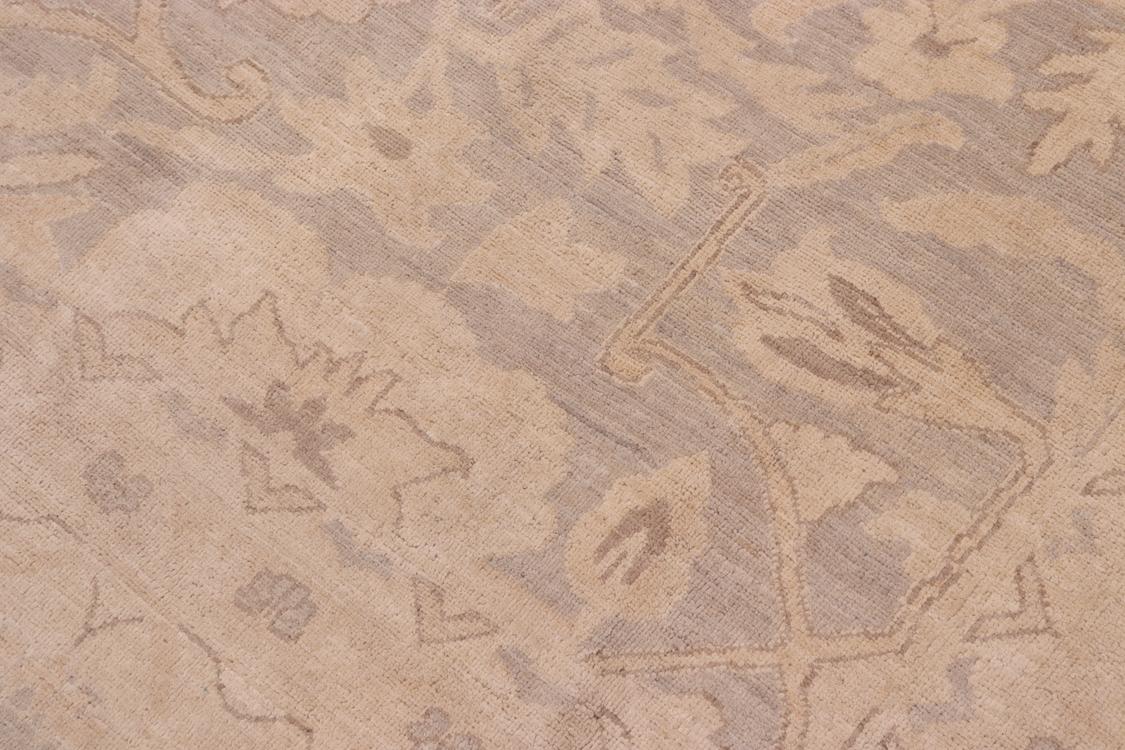 handmade Traditional Kafkaz Lt. Gray Lt. Tan Hand Knotted RECTANGLE 100% WOOL area rug 10 x 14