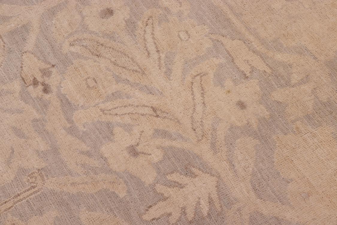 handmade Traditional Kafkaz Lt. Gray Lt. Tan Hand Knotted RECTANGLE 100% WOOL area rug 10 x 14