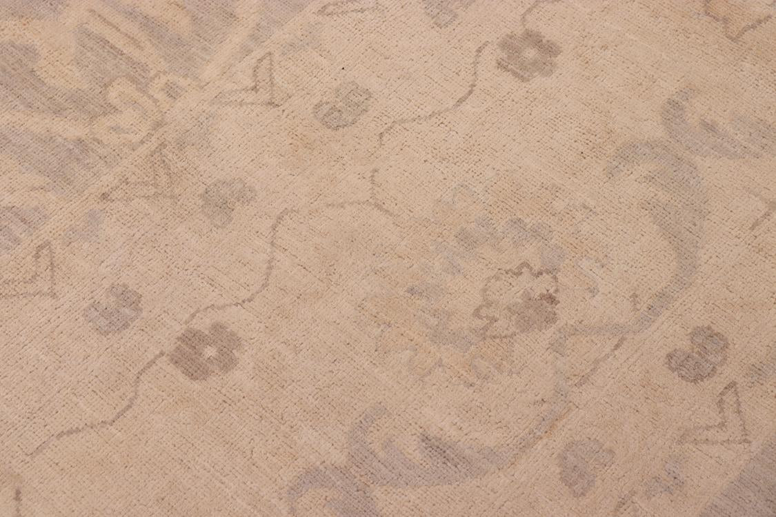 handmade Traditional Kafkaz Lt. Gray Lt. Tan Hand Knotted RECTANGLE 100% WOOL area rug 10 x 14