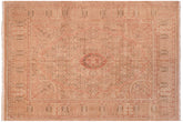 handmade Traditional Tajdar Tan Tan Hand Knotted RECTANGLE 100% WOOL area rug 8 x 9