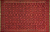 handmade Geometric Tukmansalah Red Black Hand-Woven RECTANGLE 100% WOOL area rug 7x11