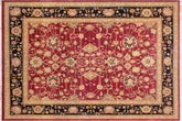 handmade Traditional Sina Red Black Hand Knotted RECTANGLE 100% WOOL area rug 9 x 12