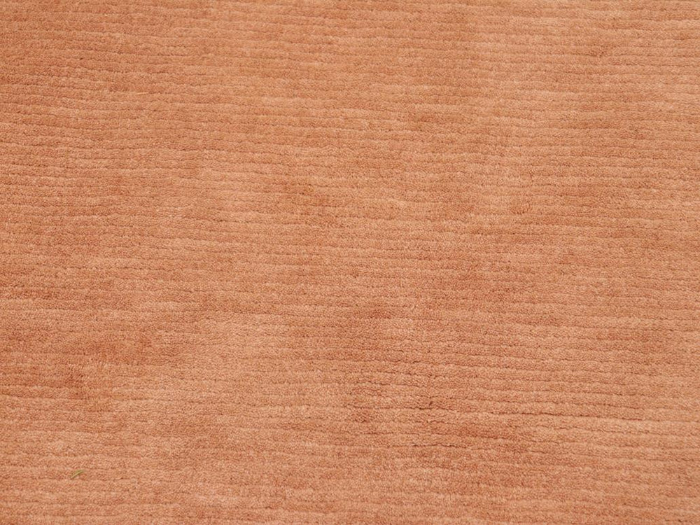 handmade Modern Art Deco Brown Tan Hand Knotted RECTANGLE 100% WOOL area rug 8x11