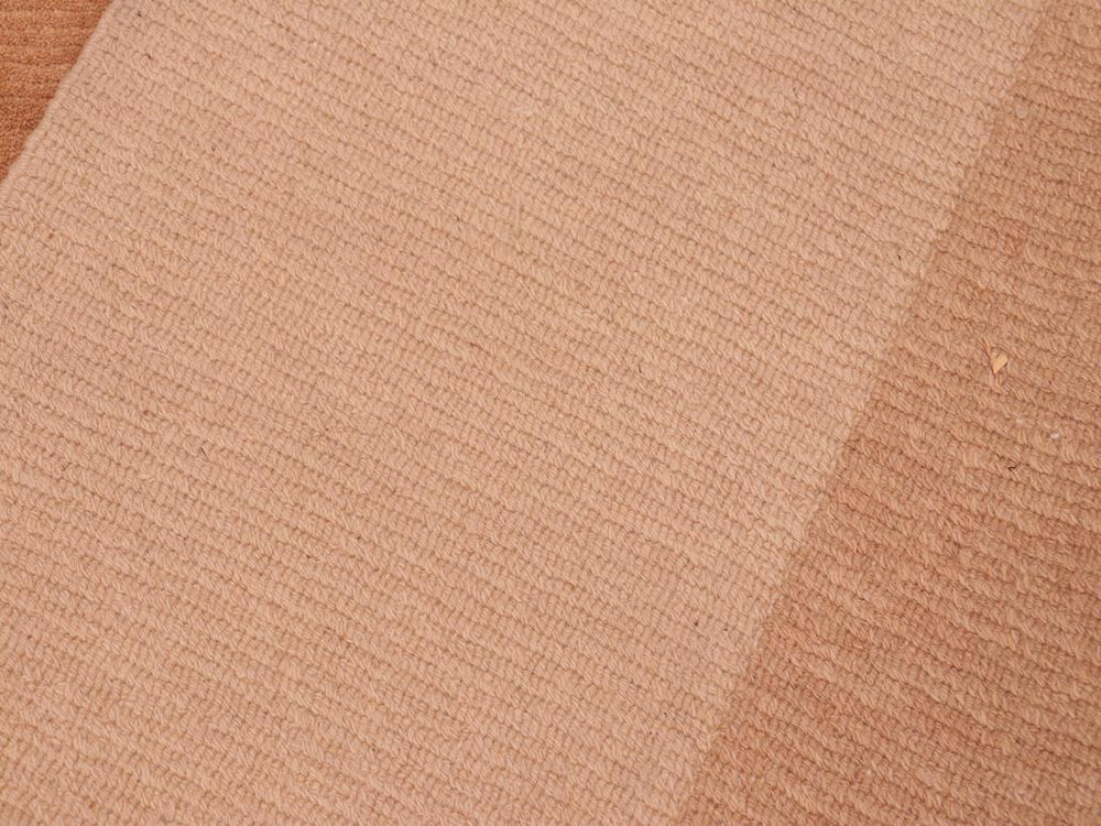 handmade Modern Art Deco Brown Tan Hand Knotted RECTANGLE 100% WOOL area rug 8x11