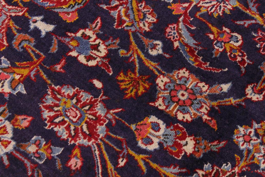 handmade Traditional Antique Blue Red Hand Knotted RECTANGLE 100% Wool Pile area rug 10x14
