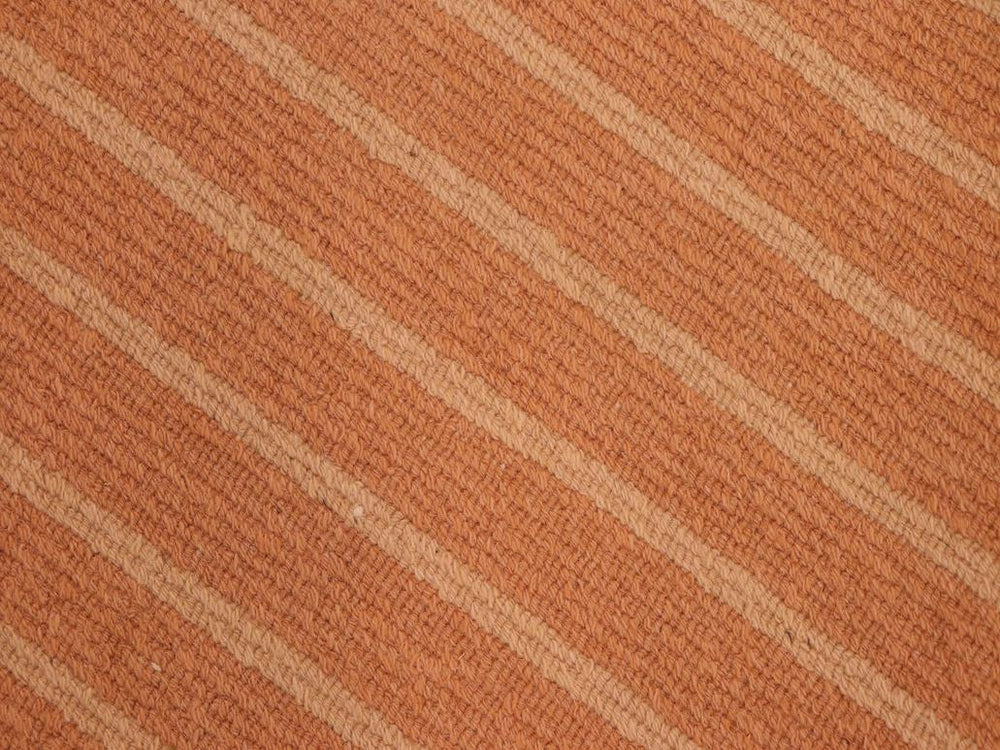 handmade Modern Art Deco Rust Tan Hand Knotted RECTANGLE 100% WOOL area rug 6x9