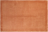 handmade Modern Art Deco Rust Tan Hand Knotted RECTANGLE 100% WOOL area rug 6x9