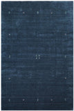 handmade Modern Gabbeh Blue Light Blue Hand-made RECTANGLE 100% WOOL area rug 8x10