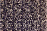 handmade Modern Kafkaz Blue Beige Hand Knotted RECTANGLE 100% WOOL area rug 10' x 15'