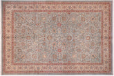 handmade Traditional Lt. Blue Hand Knotted 100% WOOL area rug 12' x 18'