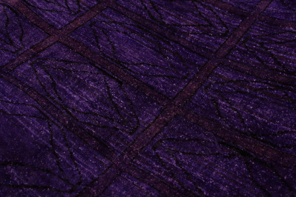 A08172, 410"x 6 4",Over Dyed ,5x6,Purple,RED,Hand-knotted ,Pakistan ,100% Wool ,Rectangle ,652671171765