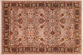handmade Traditional Design Lt. Gray Charcoal Hand Knotted RECTANGLE 100% WOOL area rug 6' x 9'