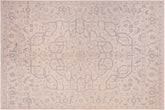 handmade Traditional Kafkaz Ivory Gray Hand Knotted RECTANGLE 100% WOOL area rug 8' x 10'