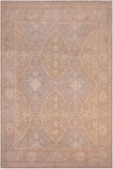 handmade Transitional Kafkaz Lt. Green Lt. Gray Hand Knotted RECTANGLE 100% WOOL area rug 8X10