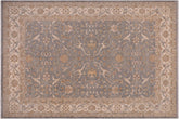 handmade Traditional Kafkaz Lt. Gray Beige Hand Knotted RECTANGLE 100% WOOL area rug 9x12