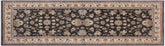 handmade Traditional Kafkaz Gray Ivory Hand Knotted RUNNER 100% WOOL area rug 3' x 8'