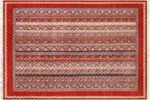 handmade Transitional Shawl Red Rust Hand Knotted RECTANGLE 100% WOOL area rug 9x12