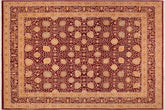 handmade Transitional Design Red Gold Hand Knotted RECTANGLE 100% WOOL area rug 8' x 10'