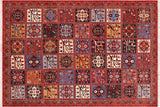Boho Chic Ziegler Rosa Red/Rust Wool Rug - 8'11