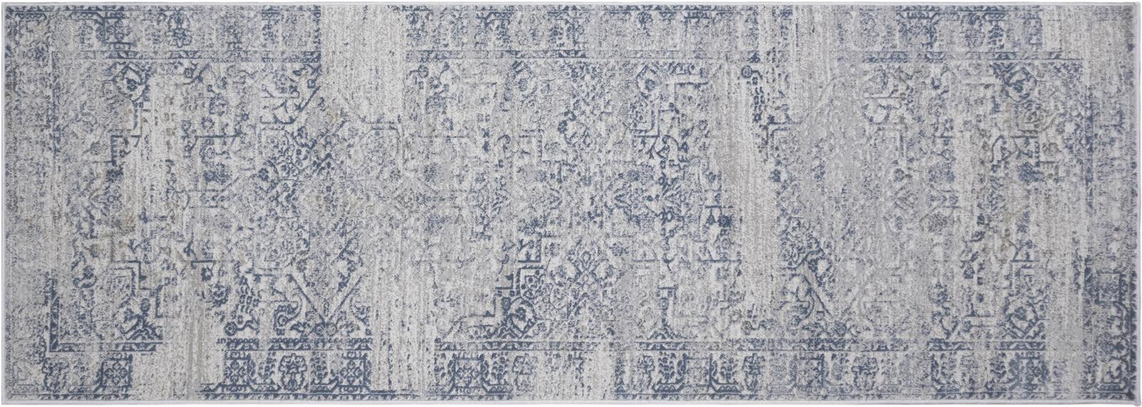 handmade Modern Vintage Beige Blue Machine Made RECTANGLE POLYESTER area rug 9x12