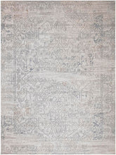 handmade Transitional Distressed Beige Grey Machine Made RECTANGLE POLYESTER area rug 9x12