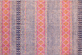 handmade Geometric Modern Blue Fushia Machine Made RECTANGLE POLYESTER area rug 10x14