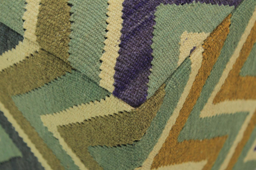 handmade Ottoman Grey Ivory HandmadeRECTANGLE 100% WOOL area rug