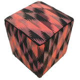 handmade Ottoman Pink Black HandmadeRECTANGLE 100% WOOL area rug