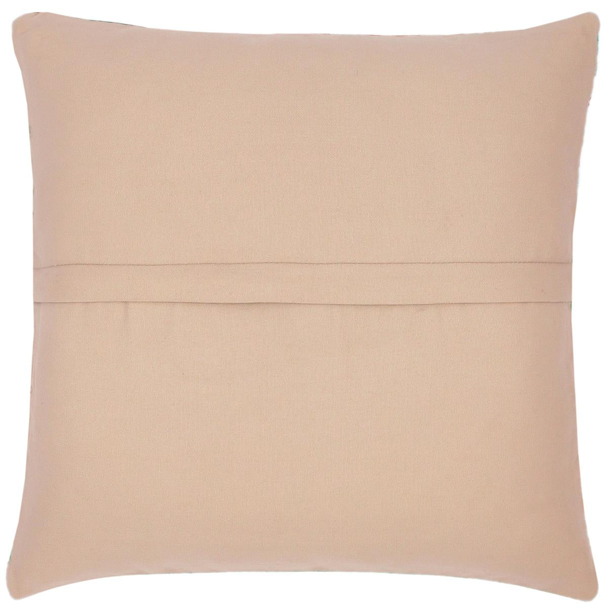 handmade Traditional Pillow Rust Blue Hand-Woven SQUARE 100% WOOL kilim throw pillow