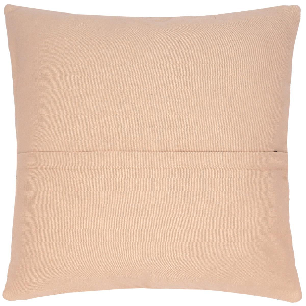 handmade Traditional Pillow Rust Beige Hand-Woven SQUARE 100% WOOL kilim throw pillow