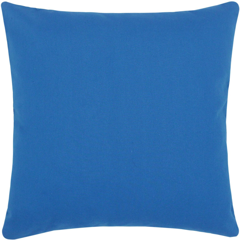 handmade Turkish Throw Pillow Blue Green SQUARE cotton throw pillow