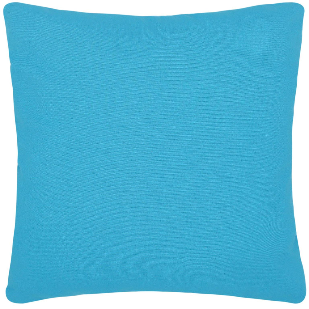 handmade Turkish Throw Pillow Blue Gold SQUARE cotton throw pillow