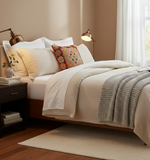 Boho Chic Turkish Cleary Hand Woven Kilim Pillow